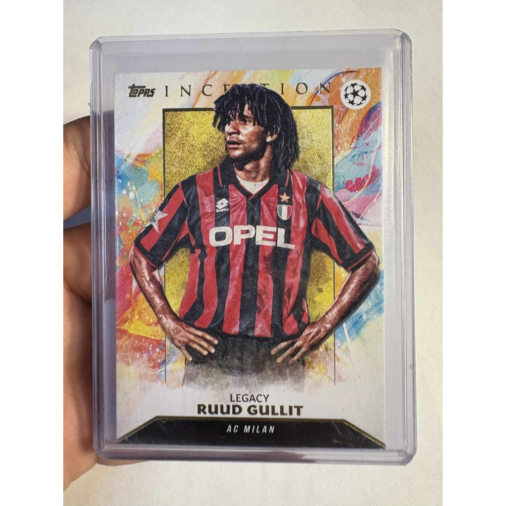 Thẻ bóng đá #M272 Ruud Gullit Ac Milan Topps Inception 2023/24