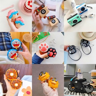   hỏa tốc HCM  ốp airpods 12 3 Pro Pro2 nhân vật dễ thương tai nghe giảm va đập airpod Vỏ đựng tai nghe-Double B Store 