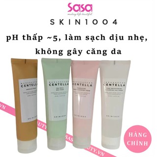  Sữa rửa mặt SKIN1004 Centella | Làm sạch dịu nhẹ dưỡng ẩm kiểm soát dầu và hỗ trợ điều trị mụn 