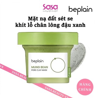  Beplain Đất Sét Đậu Xanh 120ml – Làm Sạch Sâu Giảm Mụn Đầu Đen & Se Khít Lỗ Chân Lông 