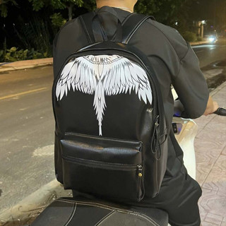 Balo đi học Đại Bàng cho nam nữ quai bản to có ngăn bí mật size 42cm vừa sách vở A4 Laptop 14inch