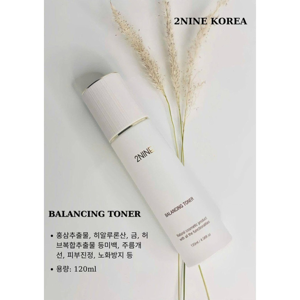 Nước hoa hồng 2NINE cấp ẩm – cân bằng da – dịu nhẹ 120ml