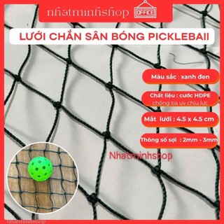 lưới quây chắn bóng cho sân picklball 2m x 20m lưới được phủ UV chống mục sợi chống mất màu (New)