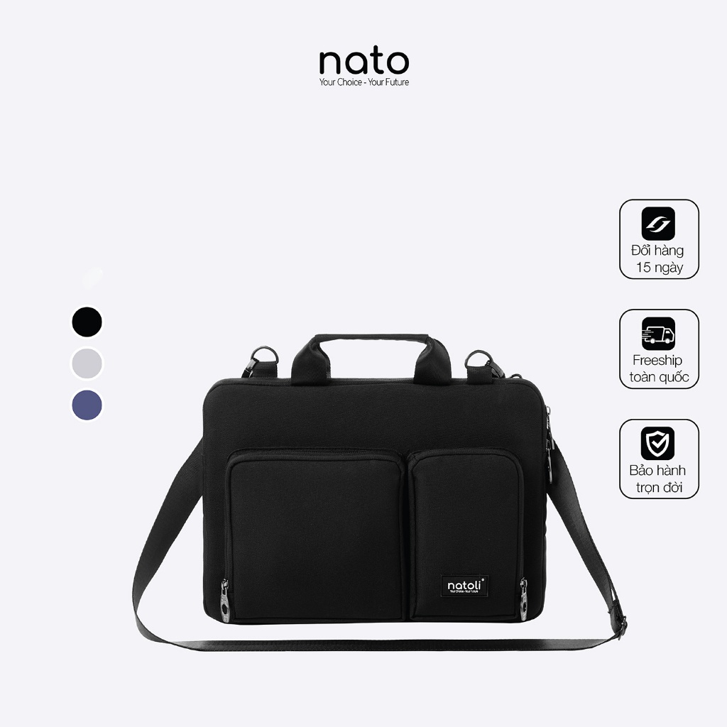 Túi chống sốc laptop Natoli bảo vệ kháng va đạp, kháng nước Omnisack Bag T11