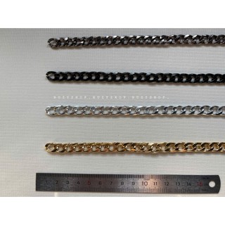 Xích bản dẹt loại 8MM (độ rộng mắt xích 4MM) trang trí thủ công, làm quai túi xách thủ công [nguyên liệu handmade]