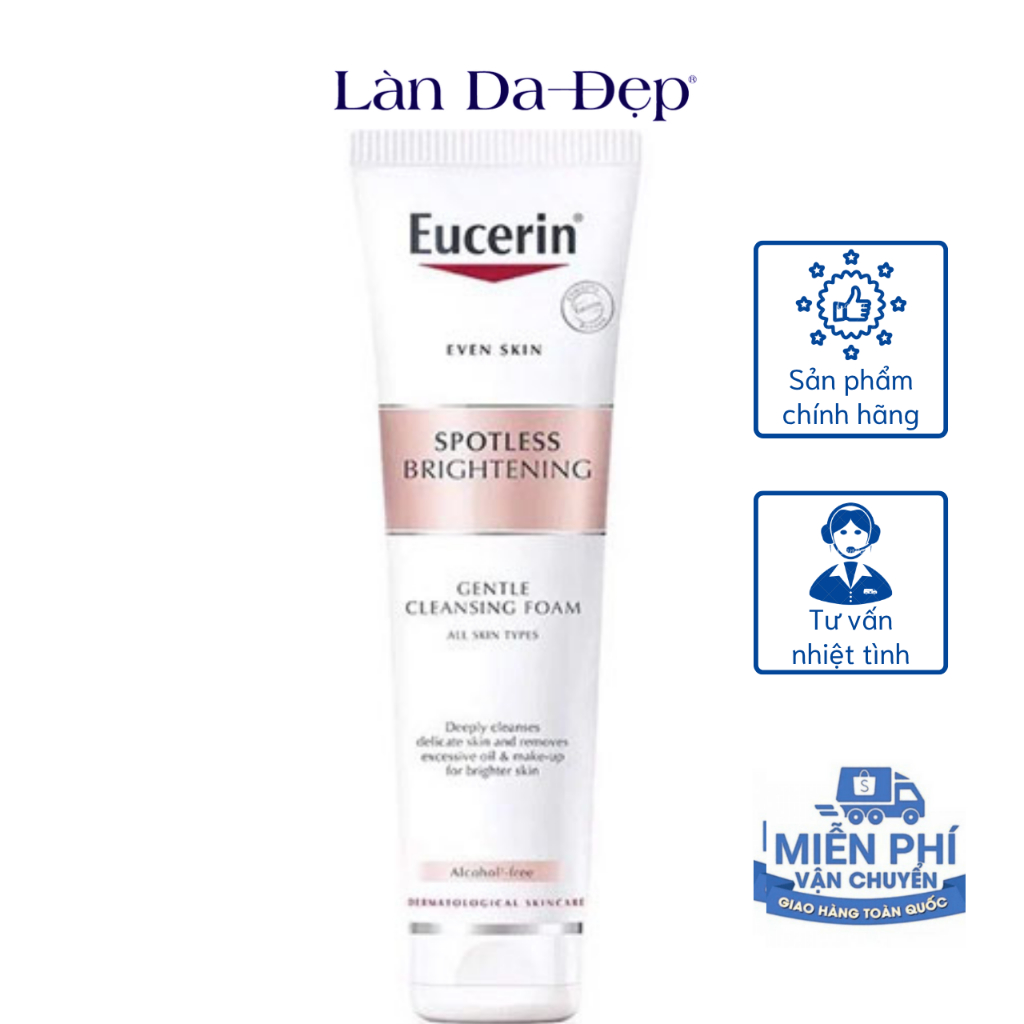 Sữa rửa mặt sáng da Eucerin Spotless Brightening Cleansing Foam 150g