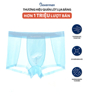 Quần boxer nam PROMESH/Black cao cấp BOXERMAN