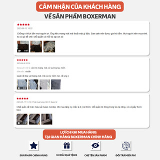Quần boxer nam PROMESH/Black cao cấp BOXERMAN