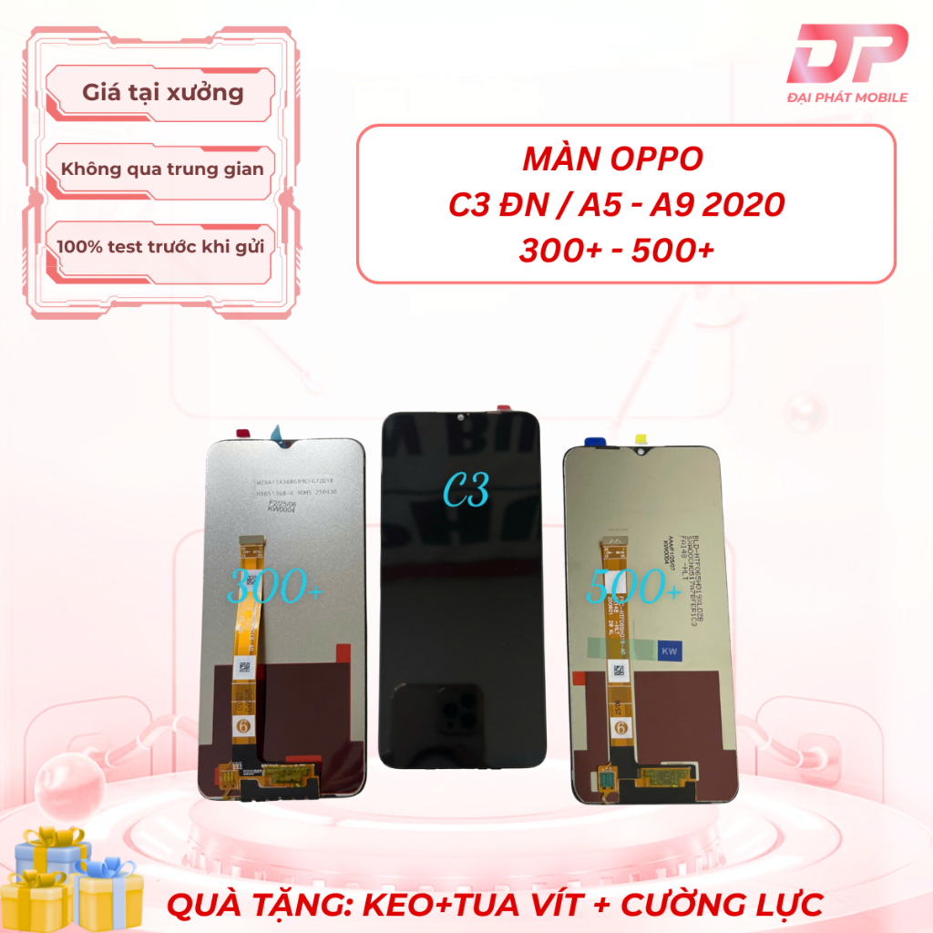📱Màn hình Realme C3 C3i 5 5s 5i 6i | OPPO A9 A5 A31 A11 A11x A8 2020 | Giá rẻ | Tặng quà ✨