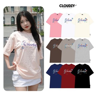 Áo phông local brand nam nữ unisex tay lỡ thun form rộng teen cổ tròn oversize cotton CLOUDZY CRAYON