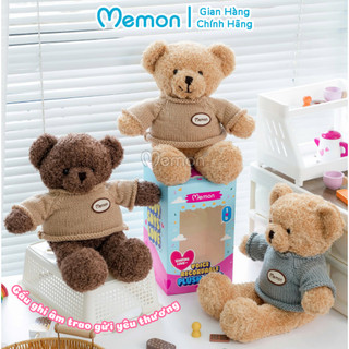 Gấu bông ghi âm giọng nói Memon gấu bông biết nói cao cấp quà tặng ý nghĩa cho bé yêu