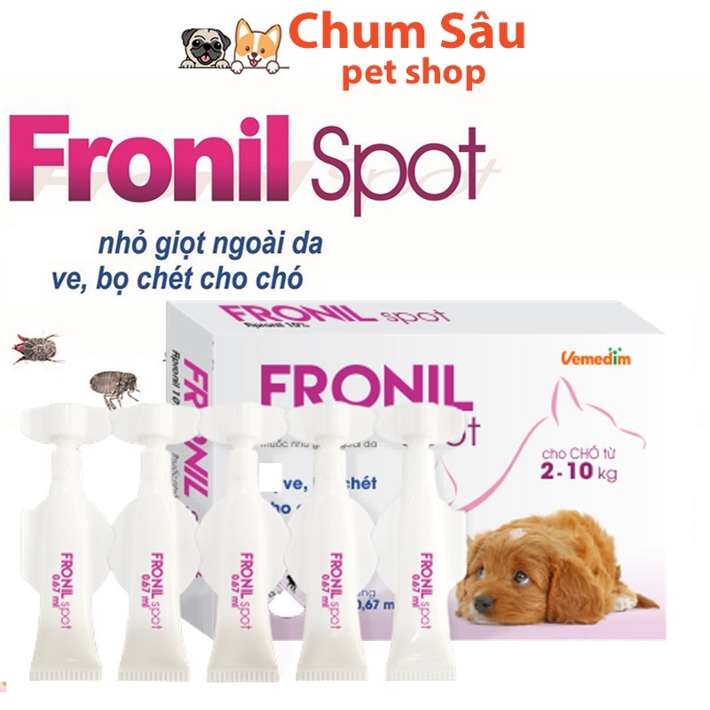 Nhỏ Gáy Cho Chó FRONIL SPOT Hiệu Quả Lâu Dài