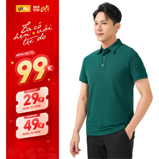 [Đồng Giá] Áo polo nam YODY gia đình đứng form thoáng mát APM7434