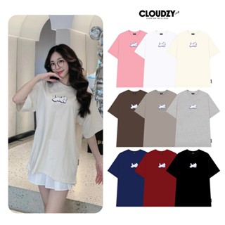 Áo phông nữ nam local brand unisex tay lỡ thun form rộng teen cổ tròn oversize CLOUDZY CLOUDOG
