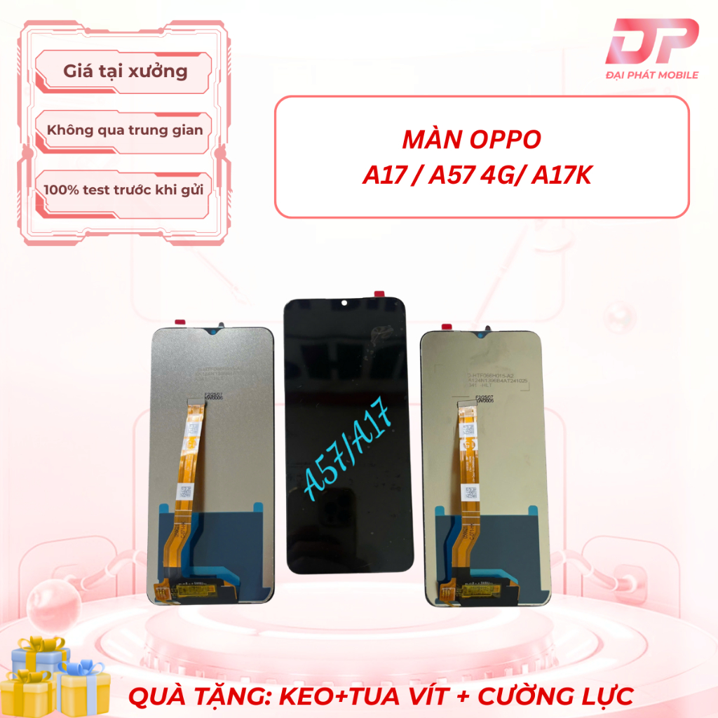 🔥 Màn Hình OPPO A17 / A57 4G / A17K / A77s / A57 5G / A78 5G / A58 5G / A77 5G – Full Cảm Ứng 🔍