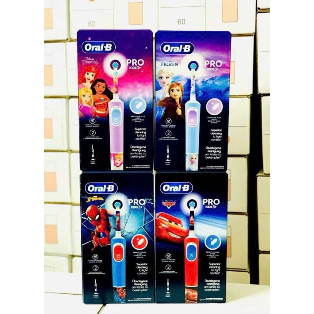  Bàn chải điện Oral B cho bé trên 3 tuổi 