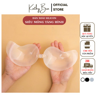 D09 Miếng Dán Ngực Silicon Cài Trước KATHY BRA Tàng HÌnh Siêu Mỏng