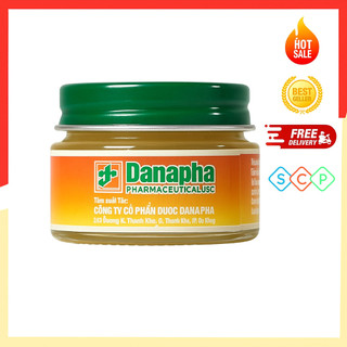 🌿 Cao Sao Vàng Danapha 16g – Hỗ Trợ Làm Ấm, Giảm Cảm Giác Nhức Đầu, Cảm Lạnh – Giao Nhanh