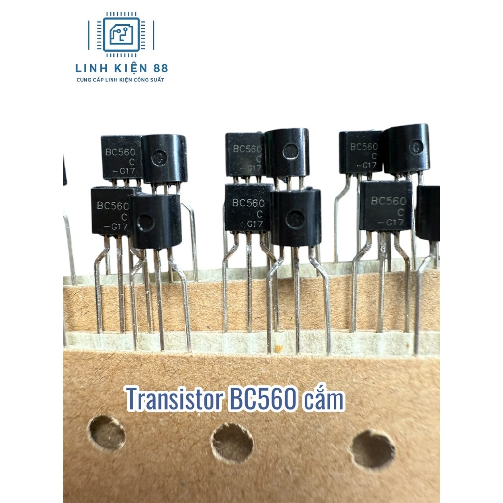 5 hoặc 10 con Transistor BC560C BC560 560 cắm To-92 mới chính Fairchild