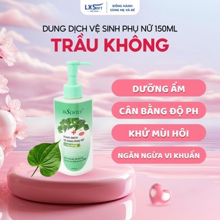 Dung dịch vệ sinh phụ nữ lá trầu không DrSoftly hỗ trợ làm sạch dịu nhẹ cho nữ 150ml