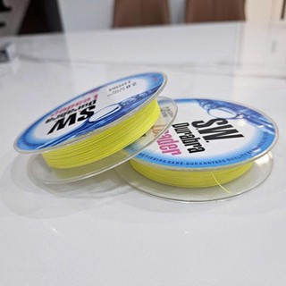  Dù câu Cá SW màu vàng Dây Câu SW Đủ Số Siêu Bền - dây câu cá Leader 