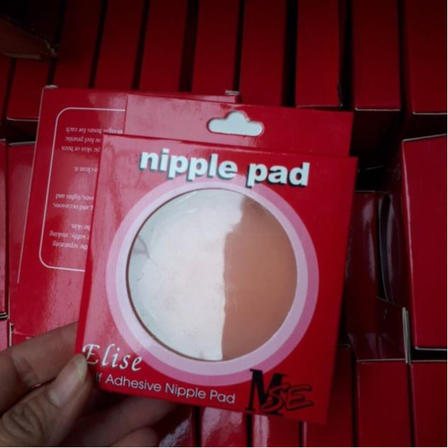 Hộp Miếng Dán Nhũ Hoa Silicon NIPPIE BAD Vỏ Đỏ