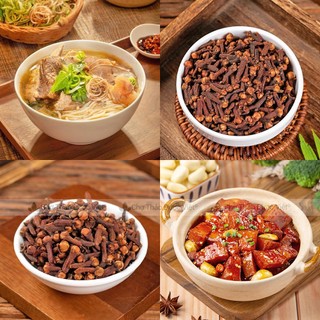 Nụ đinh hương 100g, đinh hương khô, nụ to, thơm, gia vị nấu phở, tẩm ướp thơm ngon chuẩn vị