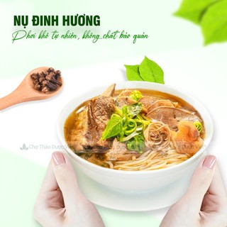 Nụ đinh hương 100g, đinh hương khô, nụ to, thơm, gia vị nấu phở, tẩm ướp thơm ngon chuẩn vị