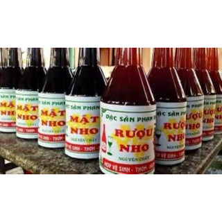 combo 2 chai NƯỚC NHO LÊN MEN ( chai 750ml)