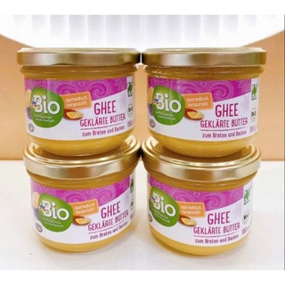 Bơ Ghee Hữu Cơ EnerBio và DmBio - Đức - 180gr