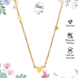 Dây chuyền nữ titan Triheart