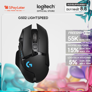 Chuột gaming không dây Logitech G502 LIGHTSPEED - RGB, 11 nút lập trình
