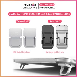 Giá đỡ laptop di động đế tản nhiệt cho Laptop, kê laptop Macbook siêu mỏng dạng kickflt