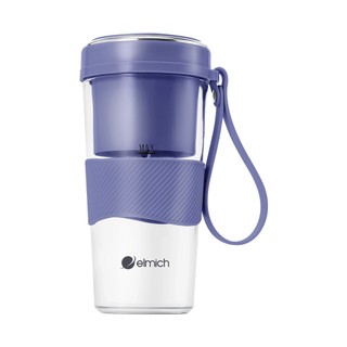 Máy Xay Cầm Tay Elmich BLE-9215 (Xay Khô, Xay Sinh Tố, Dung Tích 400ml, Công Suất 60W, Pin 1200mAh)