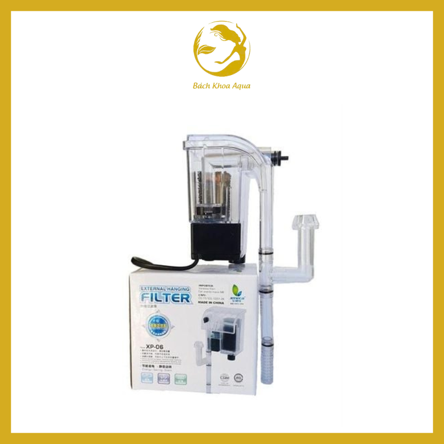 Lọc váng Jeneca XP-06 – Treo thành bể, gọn nhẹ, lọc sạch mặt nước cho bể thủy sinh, cá cảnh