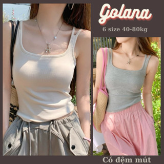 Áo 2 Dây  sợi Bún, Áo hai dây CÓ MÚT ĐỆM quai Nhỏ Ôm Body Dáng Croptop Quyến Rũ Bl33 (có bigsize)
