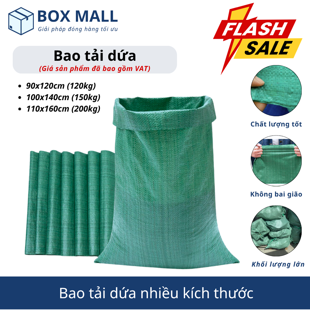 COMBO 10 Bao tải dứa, bao tải đóng hàng loại 1 siêu rẻ ( Bao PP )