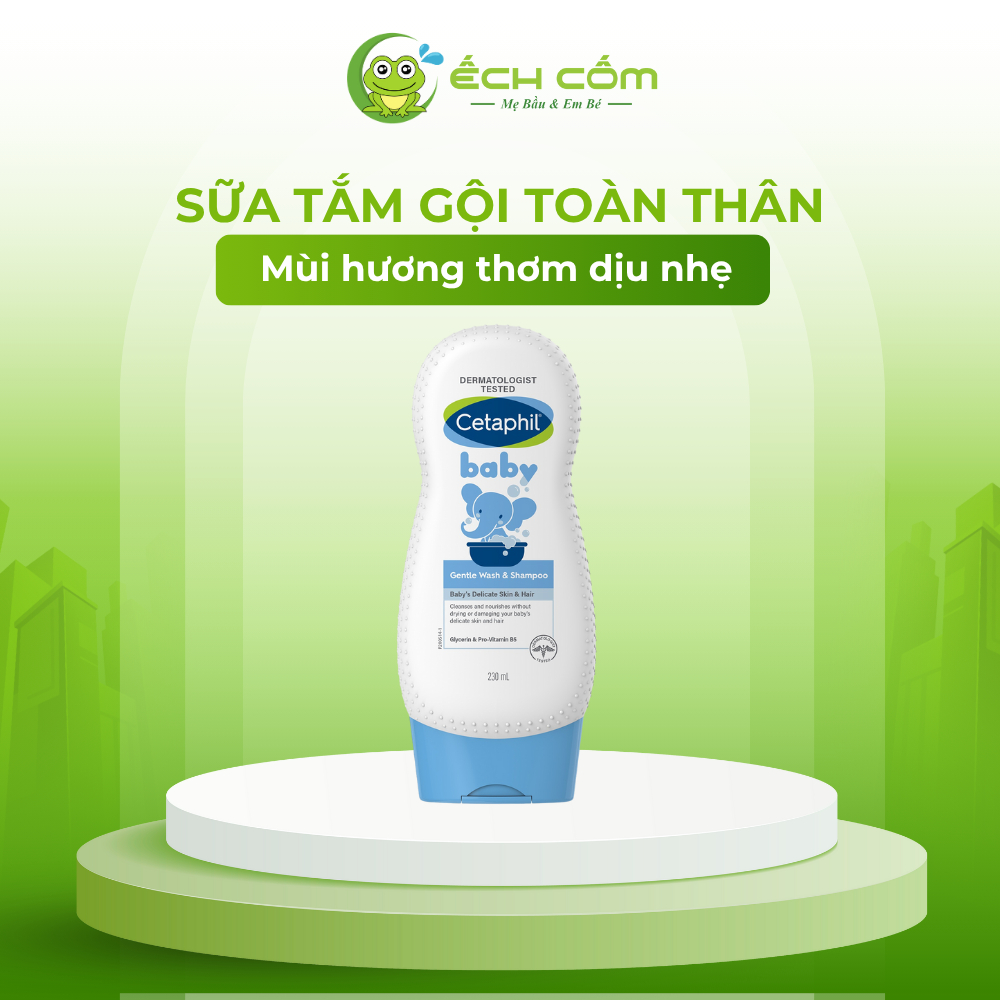 Sữa tắm Cetaphil cho bé