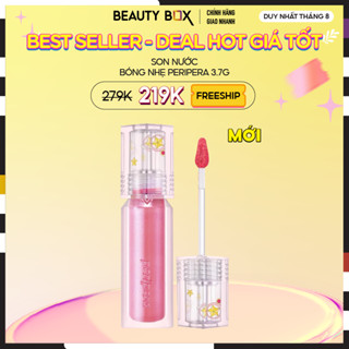 [Săn Sale] Son Nước Bóng Nhẹ Peripera Water Bare Tint 3.7g (Mới - Ver. Cherry)