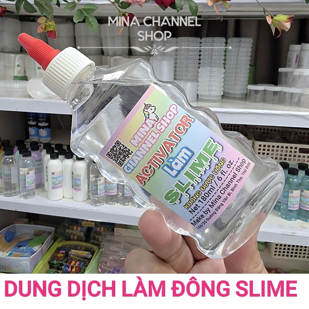 Activator - Dung Dịch Làm Đông Siêu Hiệu Quả Cho Mọi Loại Slime, Dễ Dàng Sử Dụng