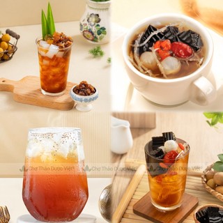 5 Set trà sâm bí đao hạt chia, set nấu 5-7 lit nước, trà bí đao giải khát, thanh lọc cơ thể - Thảo Dược Việt