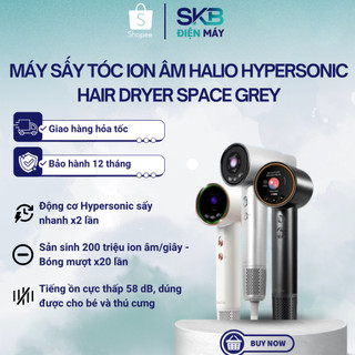 Máy Sấy Tóc Ion Âm Halio Hypersonic Hair Dryer Dùng Cho Cả Gia Đình - Bảo Hành 12 Tháng