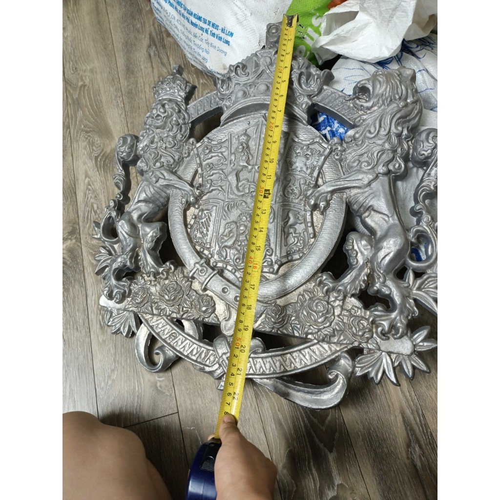 Nhôm đúc sư tử- Họa tiết hoàng gia châu Âu, sắc nét – Trang trí cổng, biệt thự, villa sang trọng