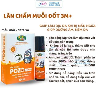 Lăn chấm, bôi vết muỗi côn trùng cắn, giảm ngứa không để lại sẹo cho bé-cam