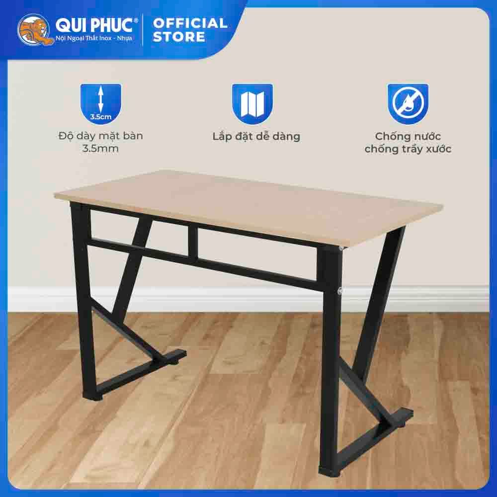 Bàn văn phòng chữ U/K/Z QUI PHÚC, hiện đại, dễ lắp đặt, chắc chắn, gọn nhẹ, thông minh
