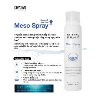 Xịt Khoáng Civasan Meso Spray 100ml