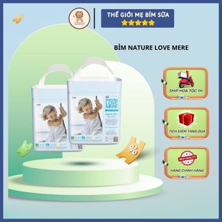 [Thế Giới Mẹ Bỉm Sữa] Bỉm Nature Love Mere Nội Địa Hàn cao cấp hàng chính hãng - thegioimebimsua