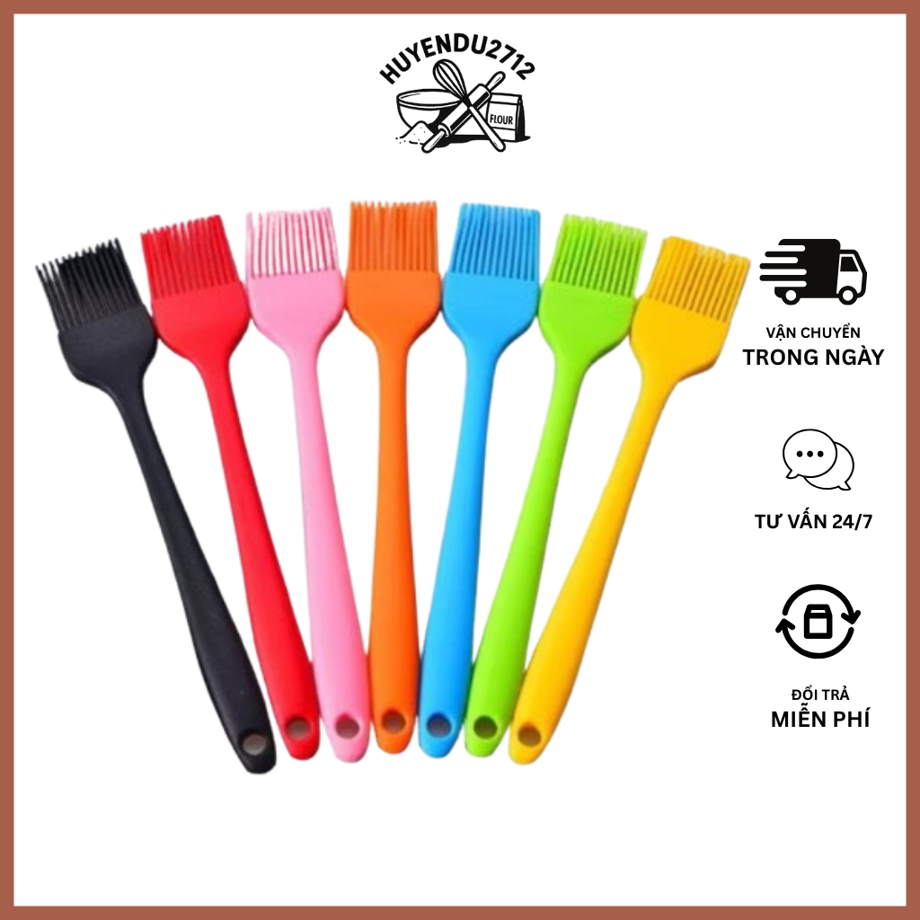 Chổi quét dầu silicon đúc liền vuông chịu nhiệt cao cấp (MS 155)