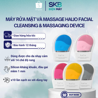 Máy Rửa Mặt Dành Cho Mọi Loại Da Halio Facial Cleansing & Massaging Device - Bảo Hành 12 Tháng