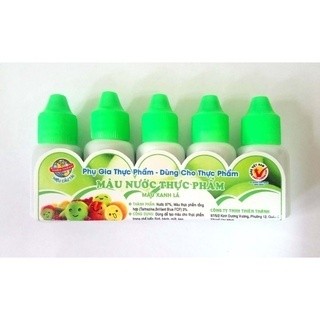 Màu nước thực phẩm Thiên Thành 1 lọ (10ml/chai)
